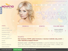 Tablet Screenshot of novatio.pl